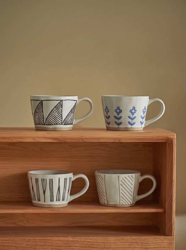 Silkscreen Printed Mugs