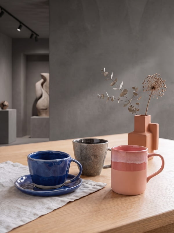 Reactive Glaze Mugs
